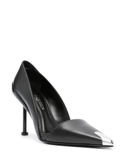 Alexander McQueen Punk 105mm leather pumps outlook