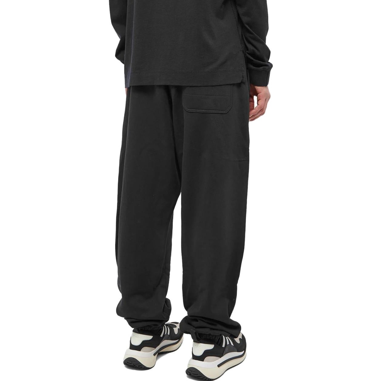 adidas Y-3 Organic Cotton Terry Cuff Straight Pants 'Black' IL1784 - 3