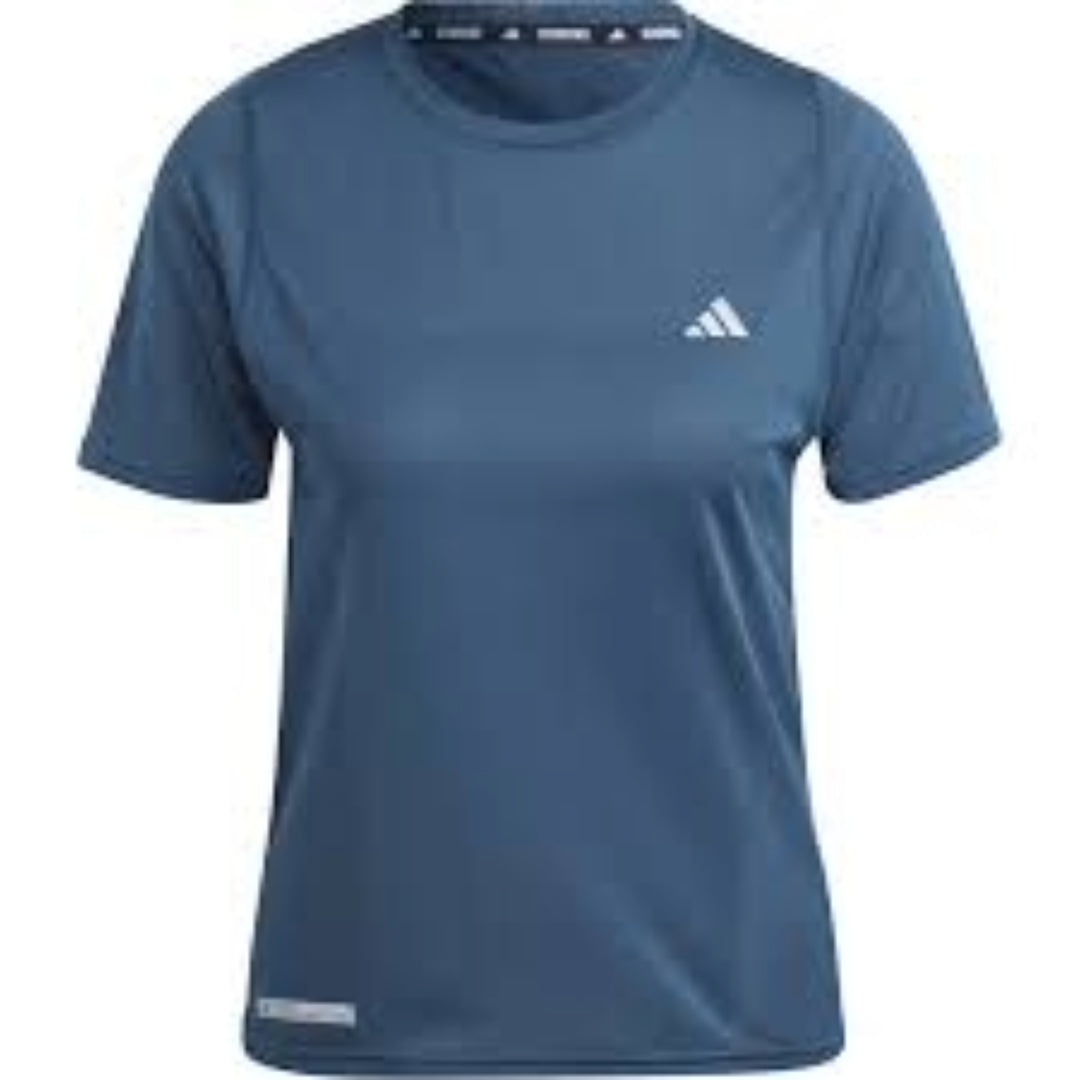 (WMNS) adidas Ultimate Knit T-Shirt Asia Sizing 'Teal' IM1864 - 1