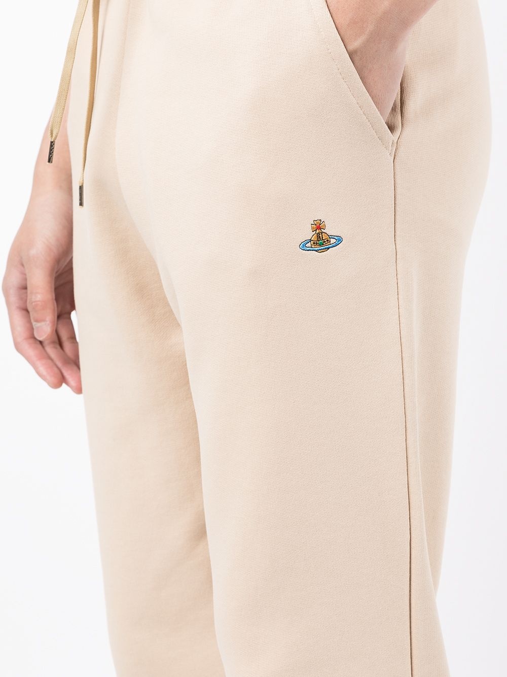 embroidered-logo track pants - 5