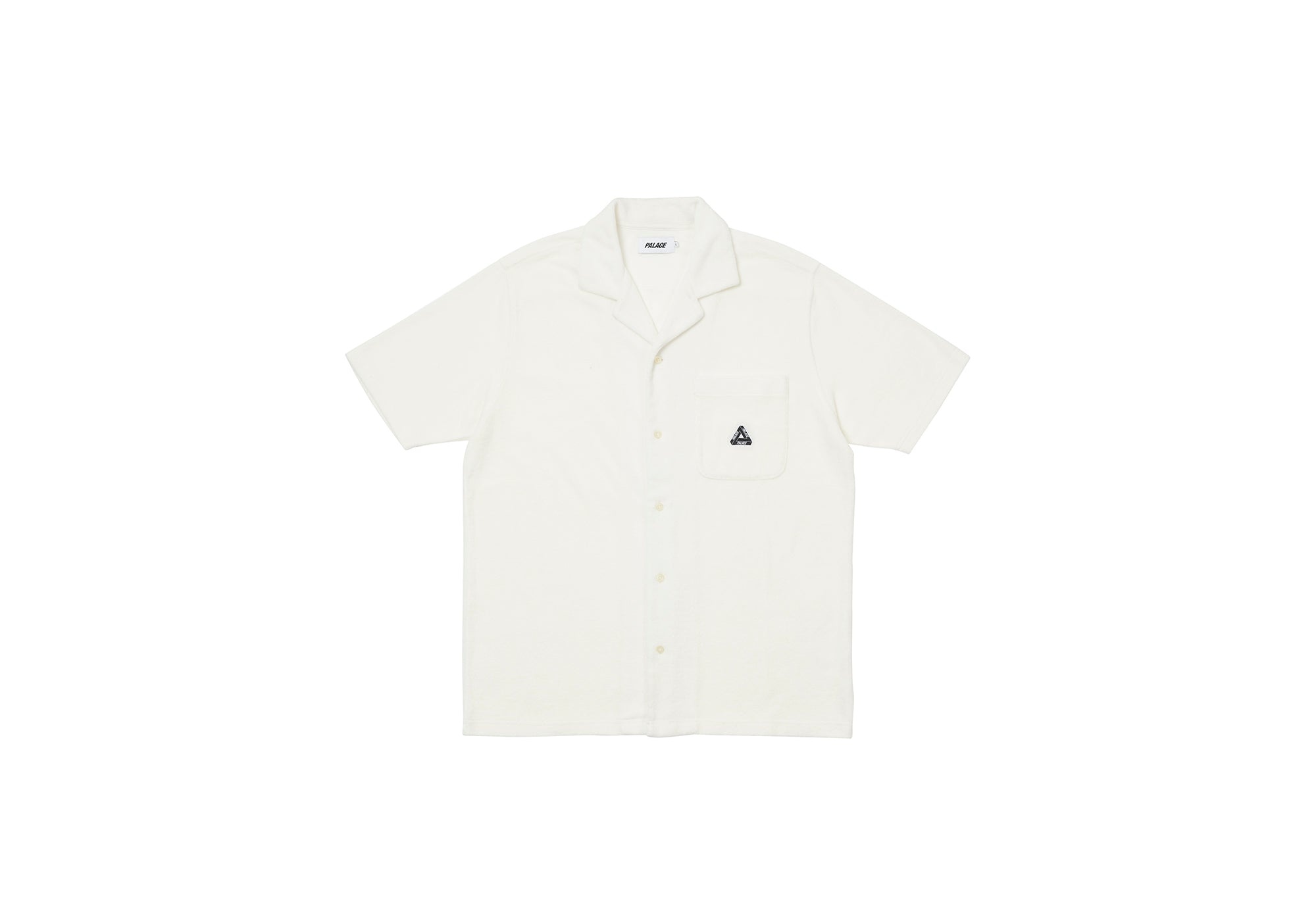 TOWELLING SHIRT WHITE - 1