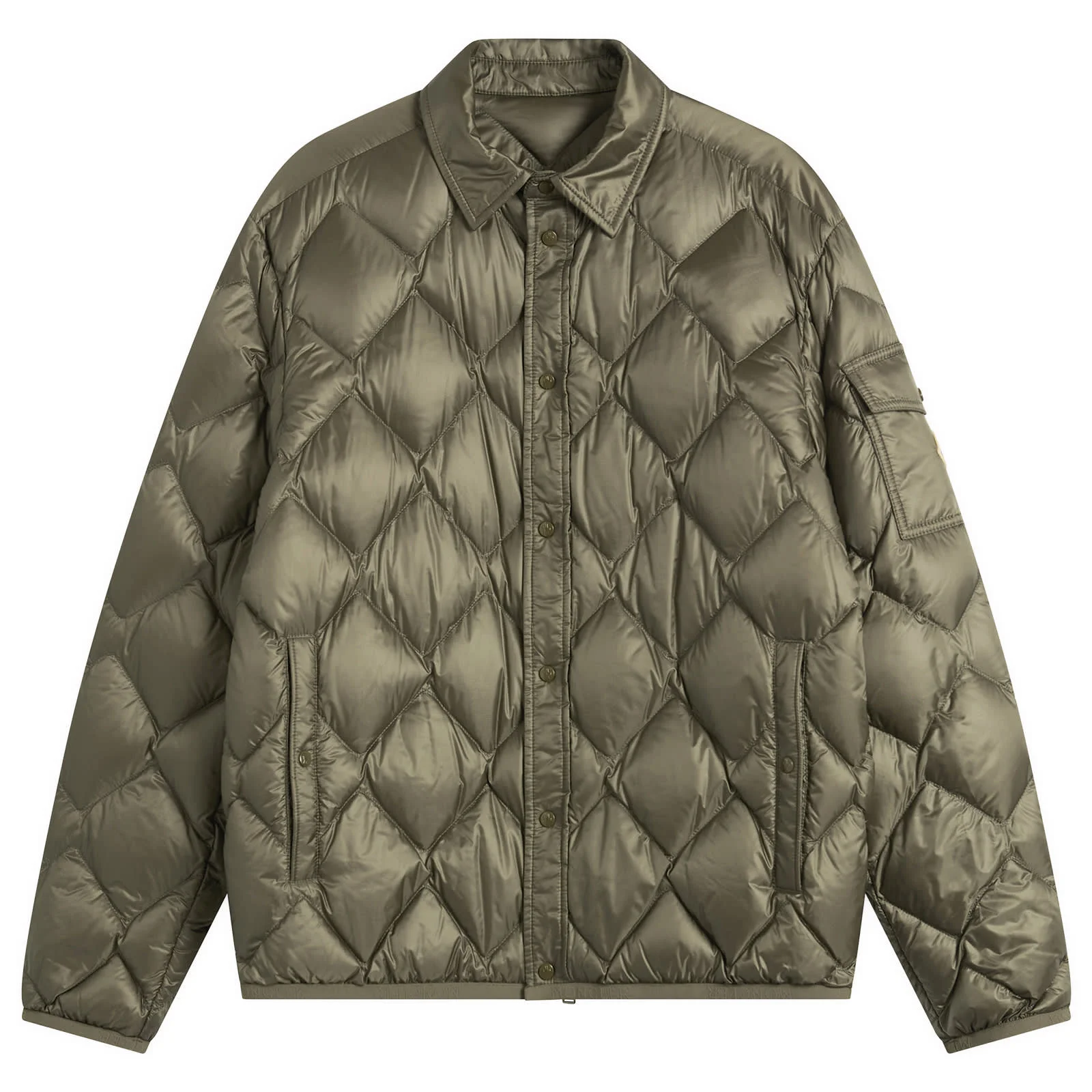 Moncler Moulleau Recycled Rip-Stop Shirt Jacket - 1