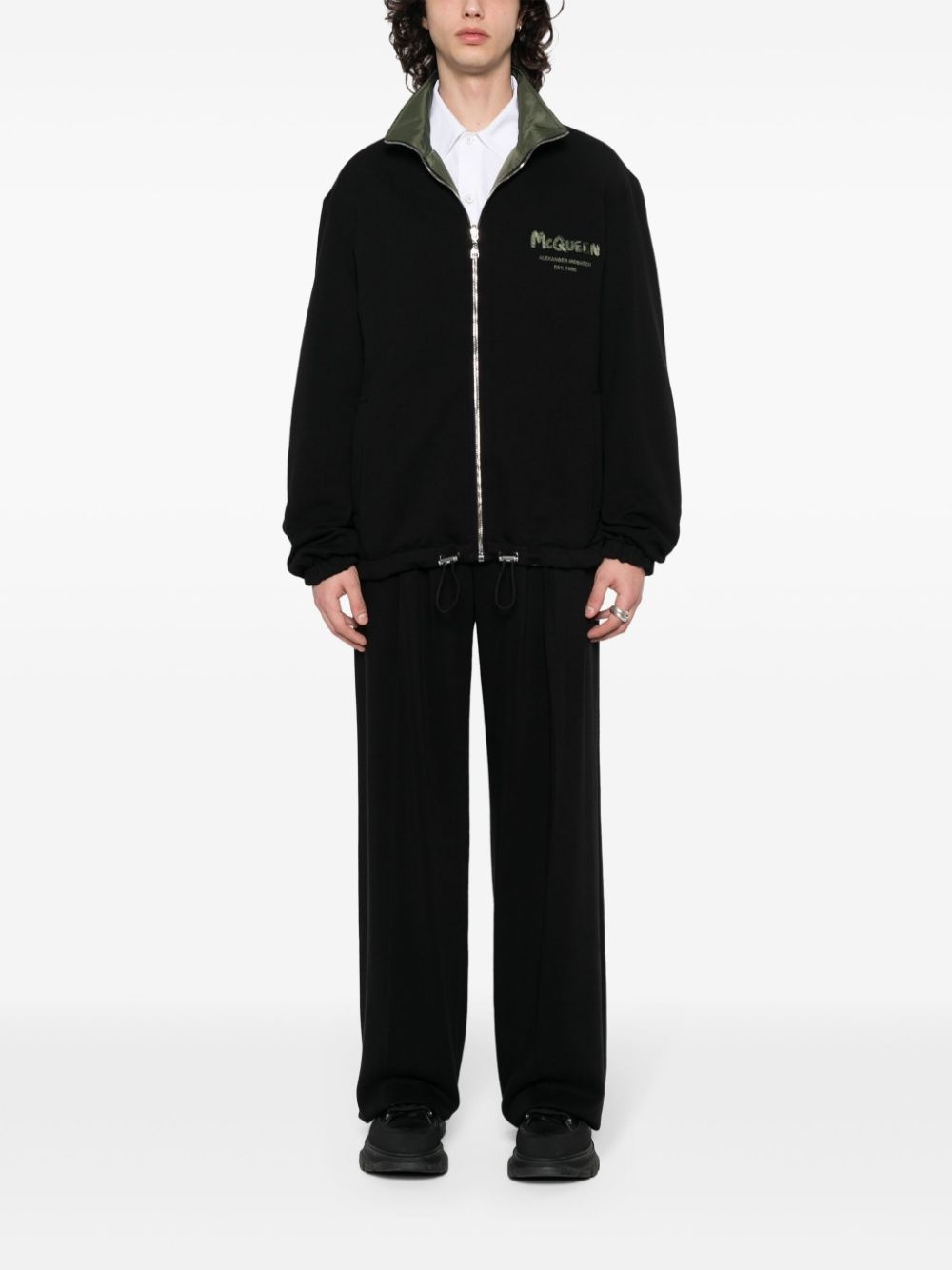 Hybrid cotton bomber jacket - 2