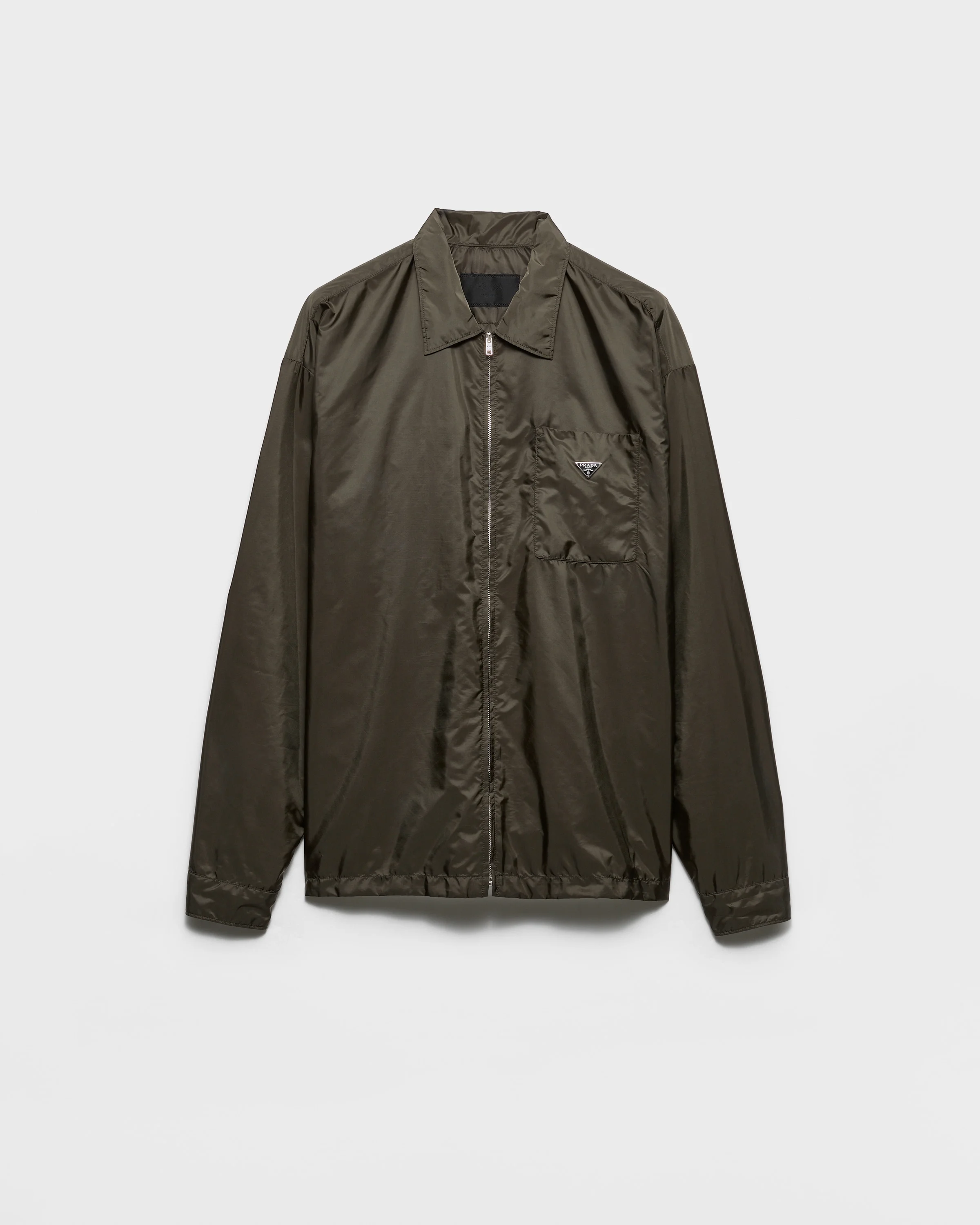 Re-Nylon zipper shirt - 1