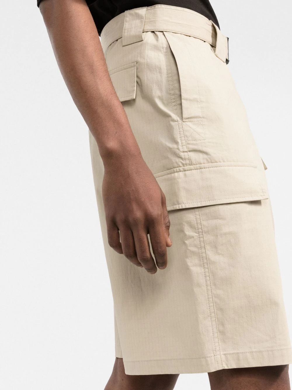 high-waisted bermuda shorts - 5
