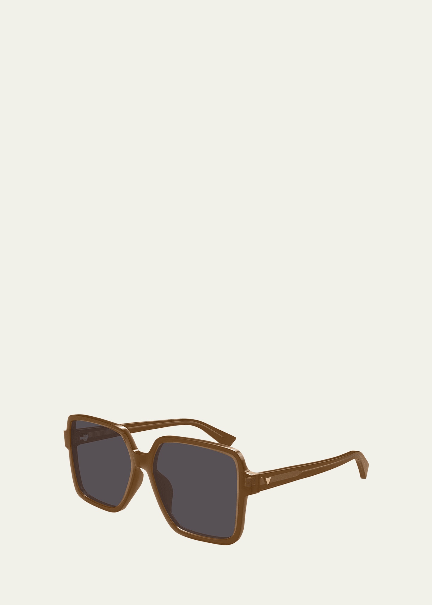 Oversized Acetate Square Sunglasses - 1