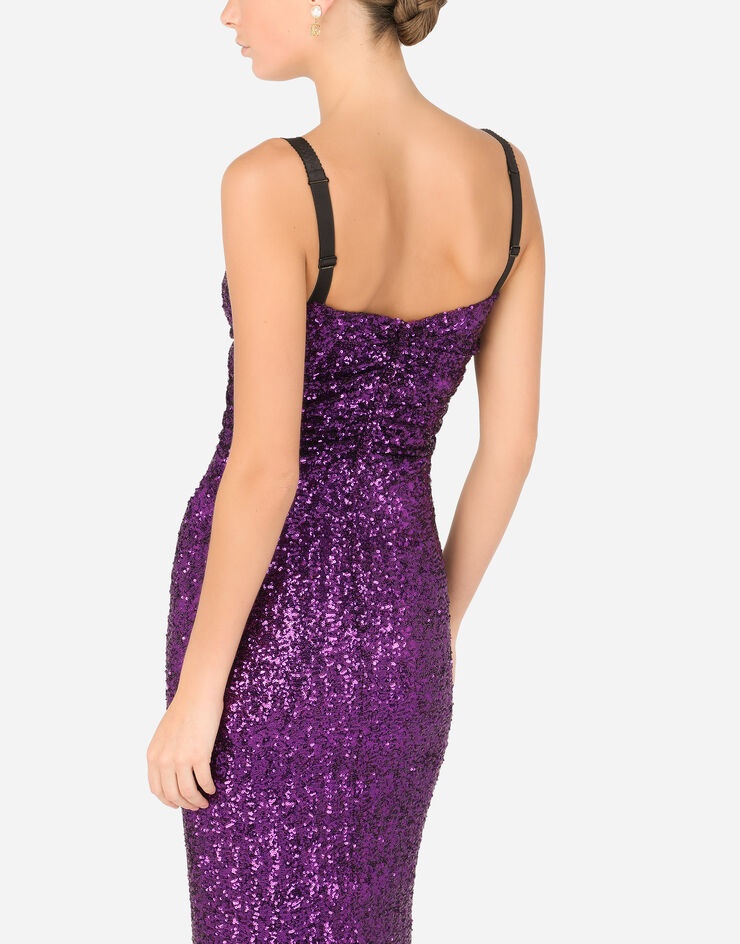 Long sequined dress - 5