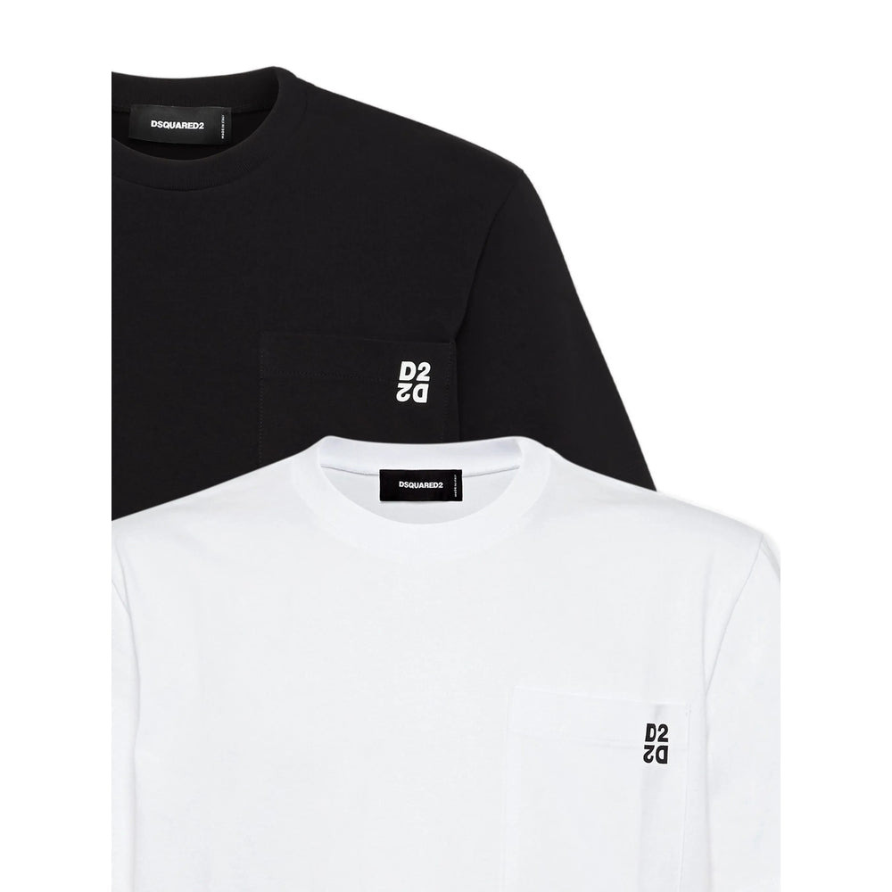 Dsquared2 White T-Shirts & Vests - T-Shirts Men - 2