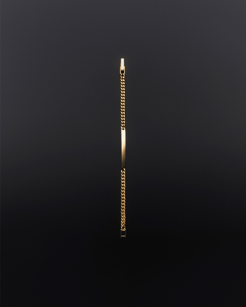 ID BRACELET IN 18K YELLOW GOLD 1