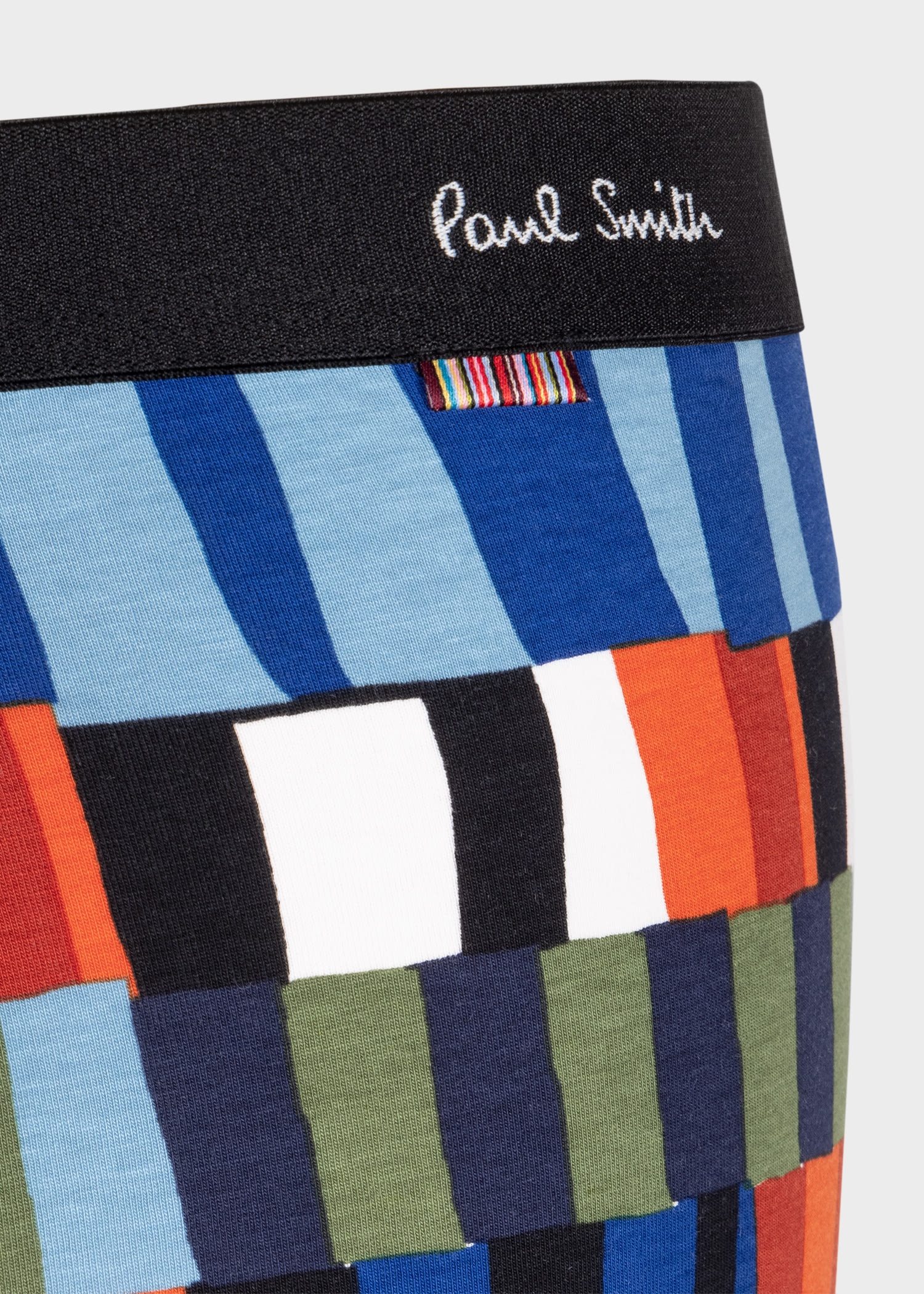 'Overlapping Check' Boxer Briefs - 3