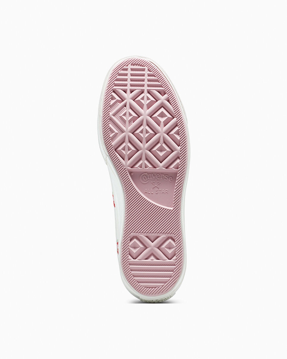 Chuck Taylor All Star Lift Platform Rose Cross Stitch - 3