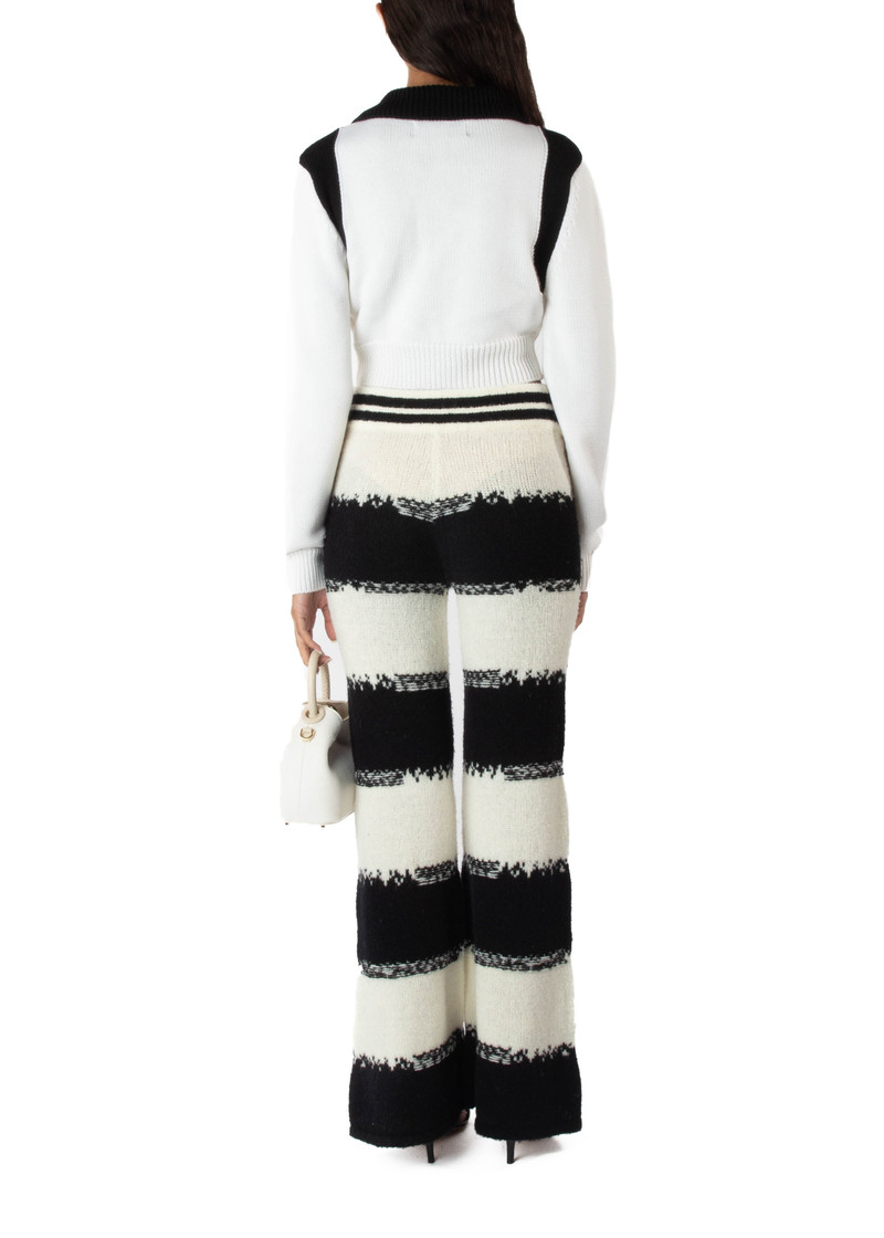 FLARE KNIT TROUSERS 4