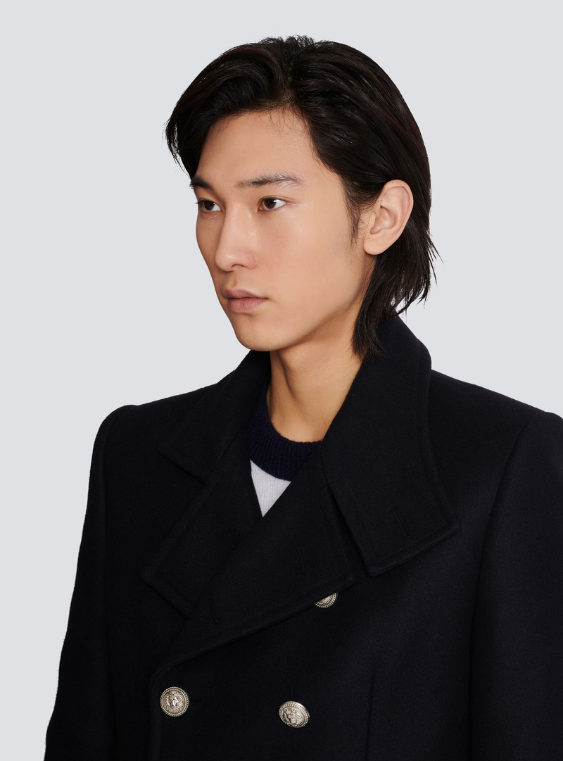 Virgin wool officer's coat 8