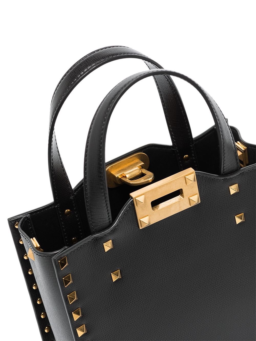 small Rockstud tote bag - 5