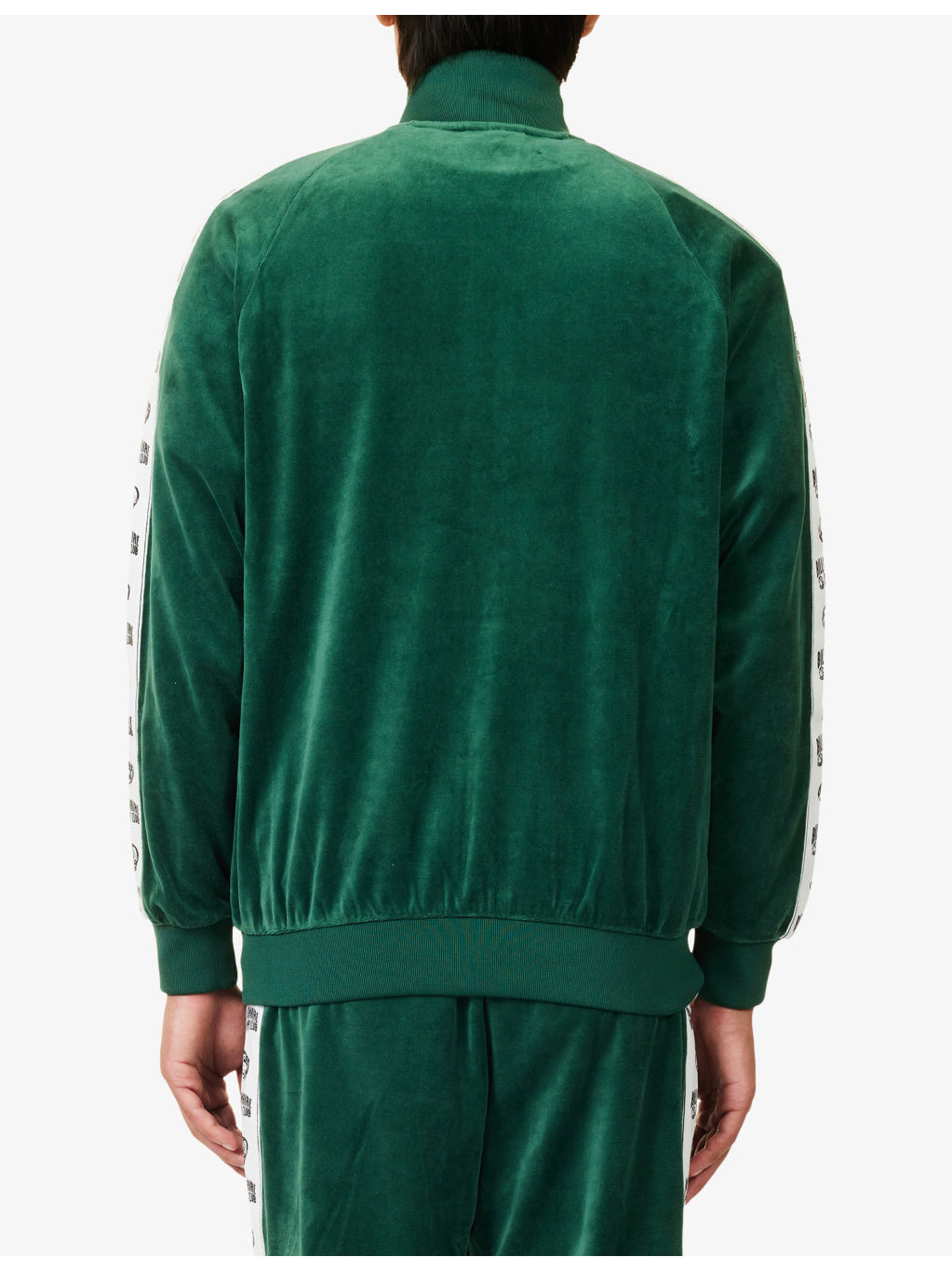 Embroidered Logo-Print Cotton-Blend Track Jacket - 4