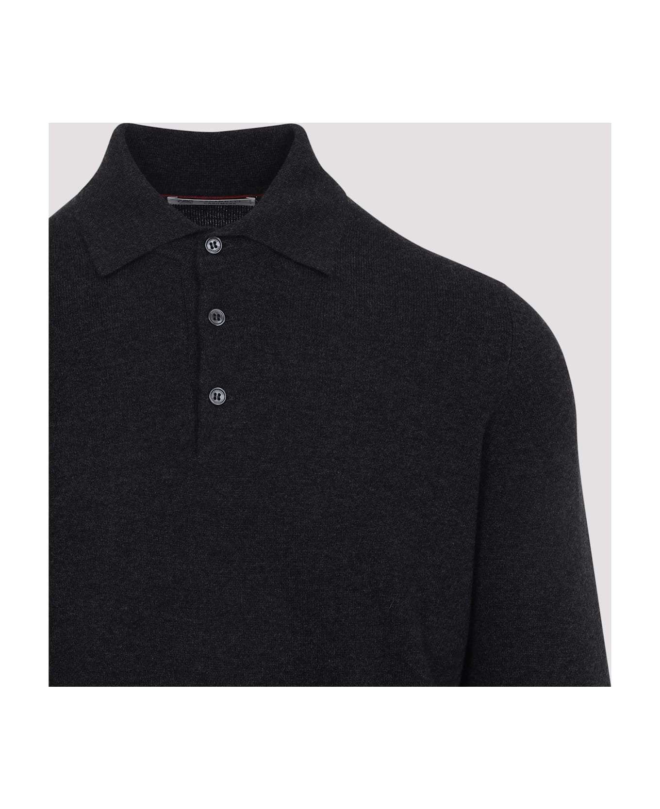 Cashmere Ls Polo - 5