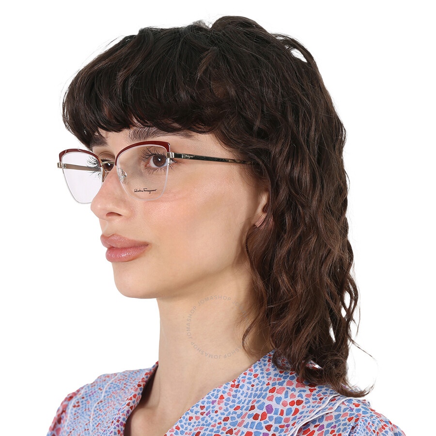 Salvatore Ferragamo Demo Cat Eye Ladies Eyeglasses SF2182 744 53 - 2