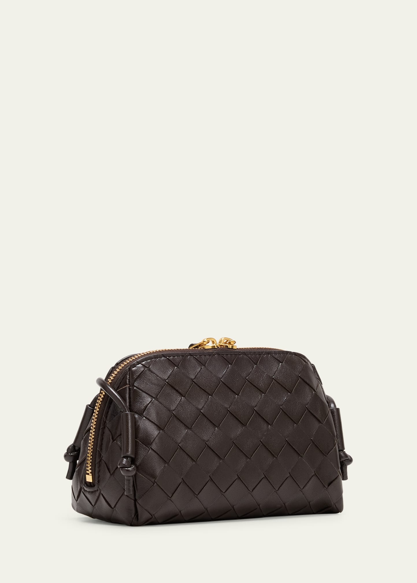 Zip Leather Pouch Shoulder Bag - 3