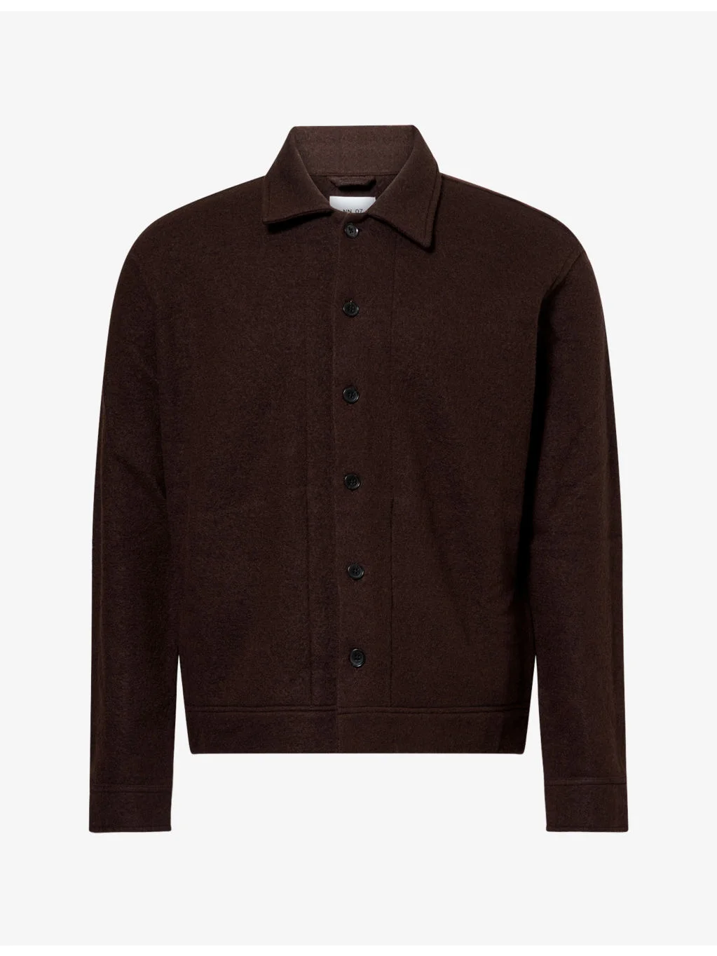 Reed Button Wool Shirt - 1