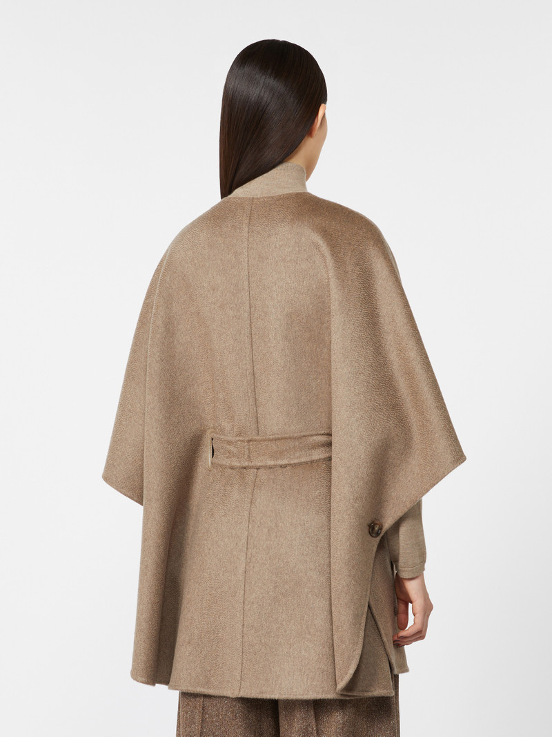 RING Cashmere cape with belt 4