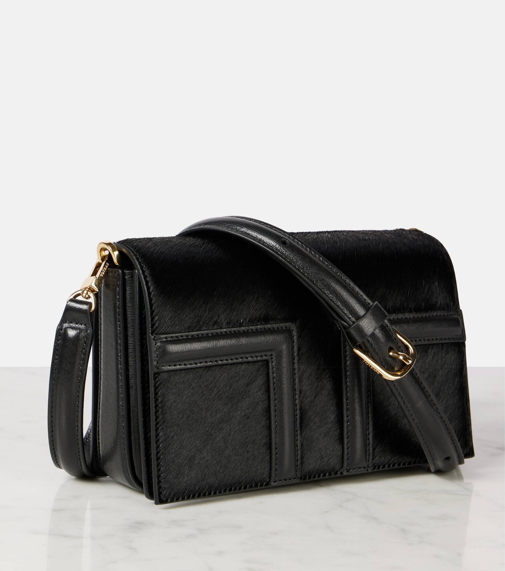 T-Flap Mini calf hair tote bag - 6