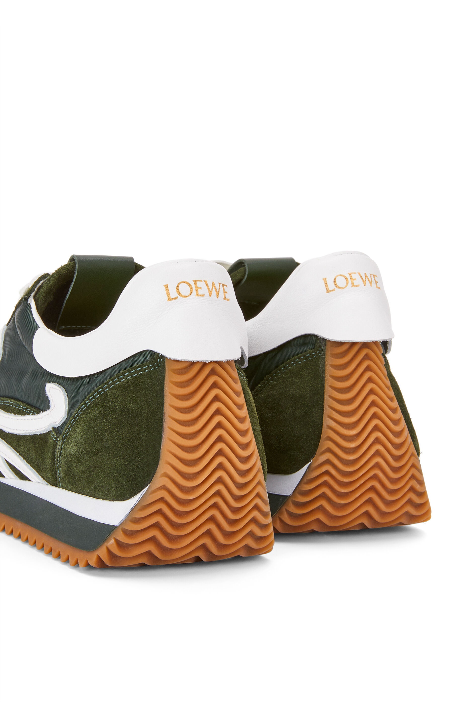 Flow runner in suede and nylon - 4