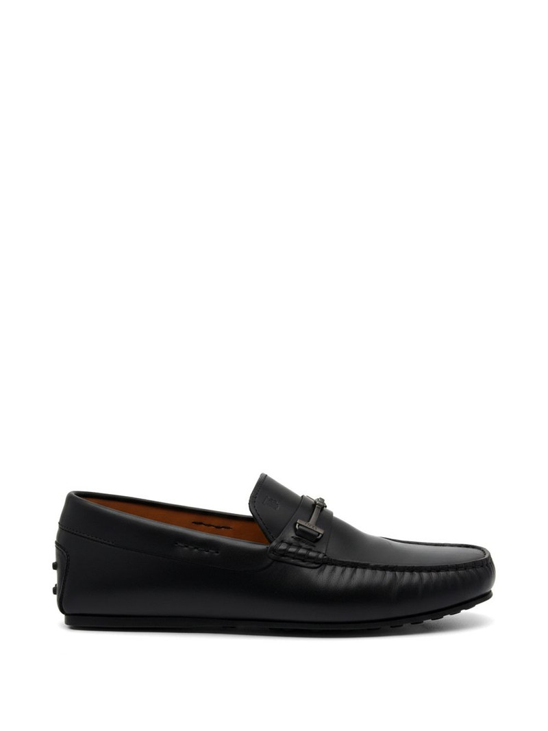 Tod's t-bar detail loafers outlook