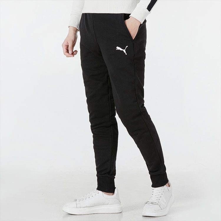 PUMA ESS Logo Pants 'Black' 656582-03 - 6