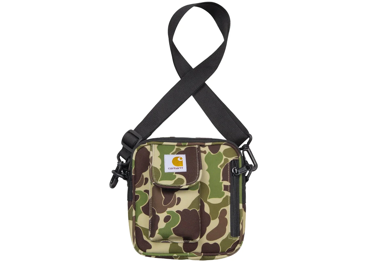 Carhartt WIP Essentials Bag Green Camo Duck - 1