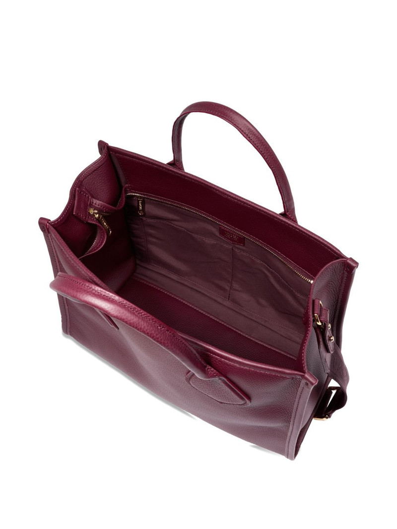 medium embossed-logo tote bag 4
