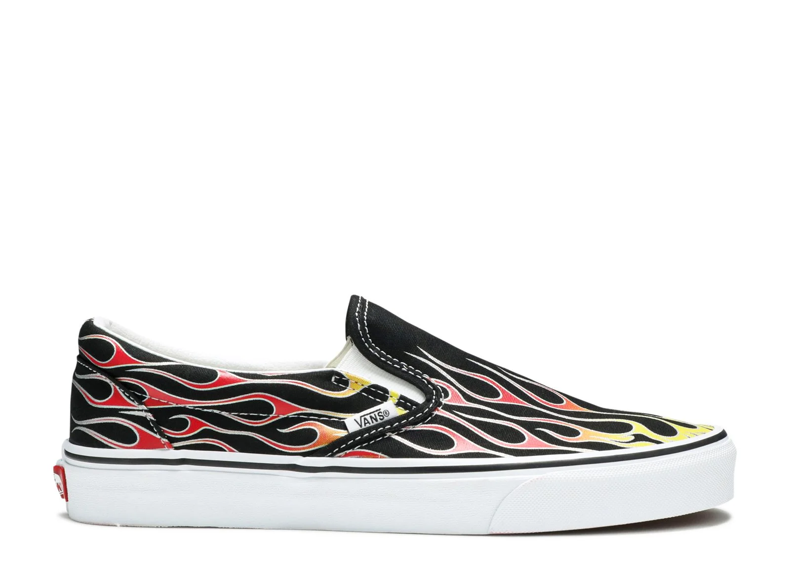 CLASSIC SLIP-ON 'MASH UP FLAMES' - 1