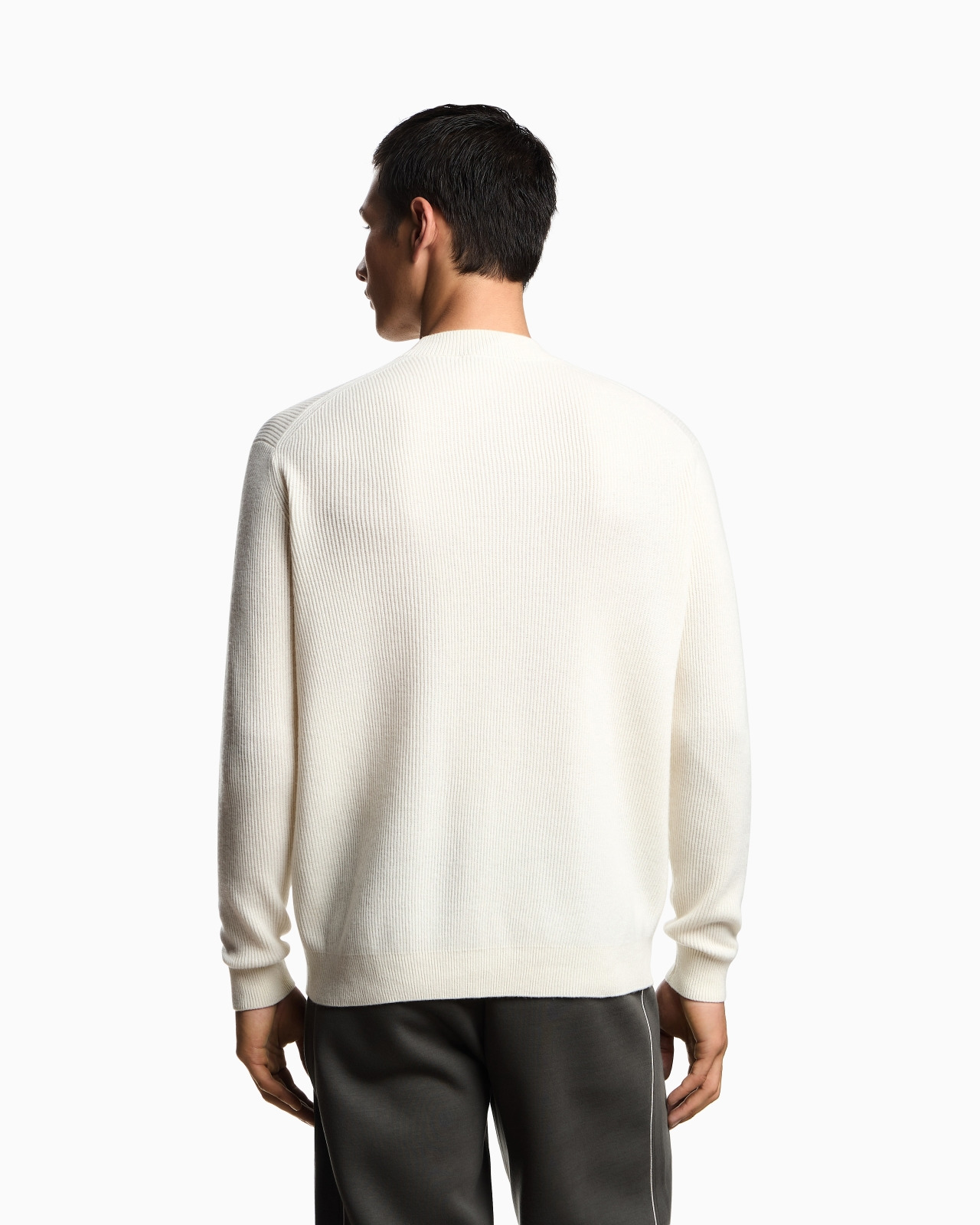 FISHERMAN’S RIB VIRGIN-WOOL JUMPER - 3