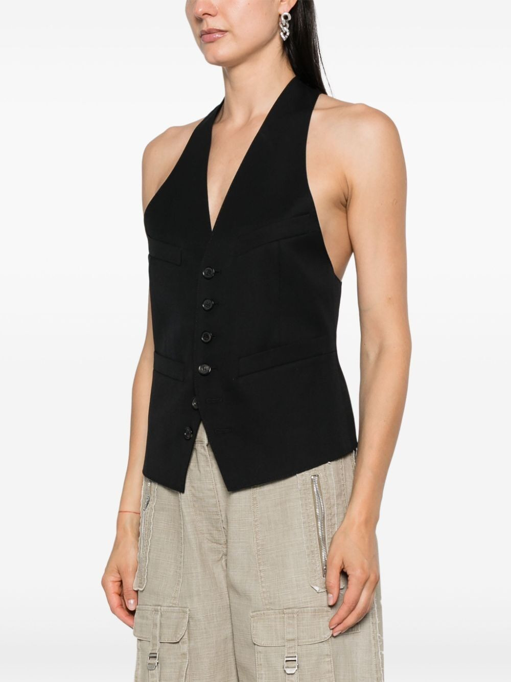 Dsquared2 Women Classic Dean Vest - 4