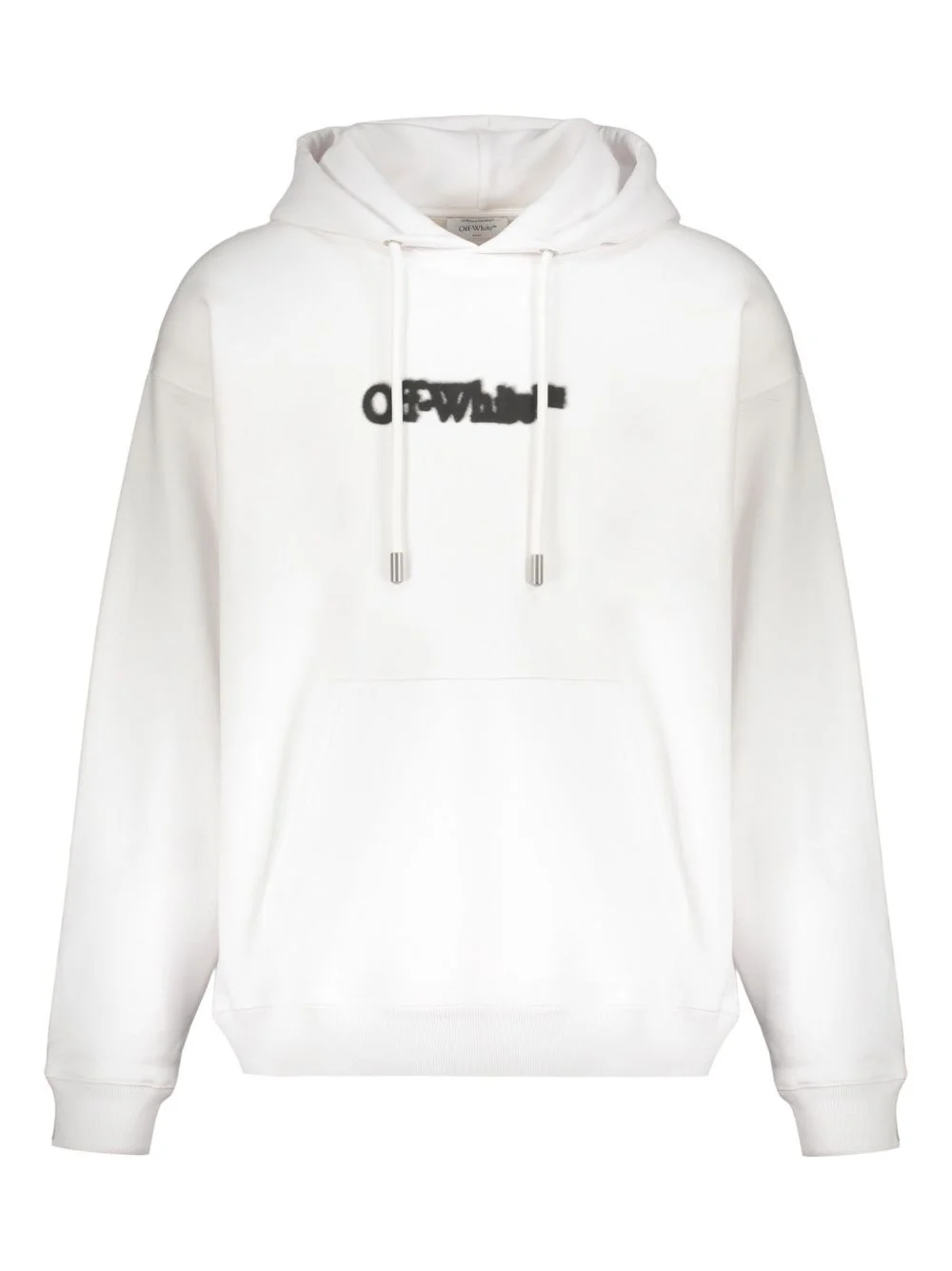 logo-print hoodie - 1