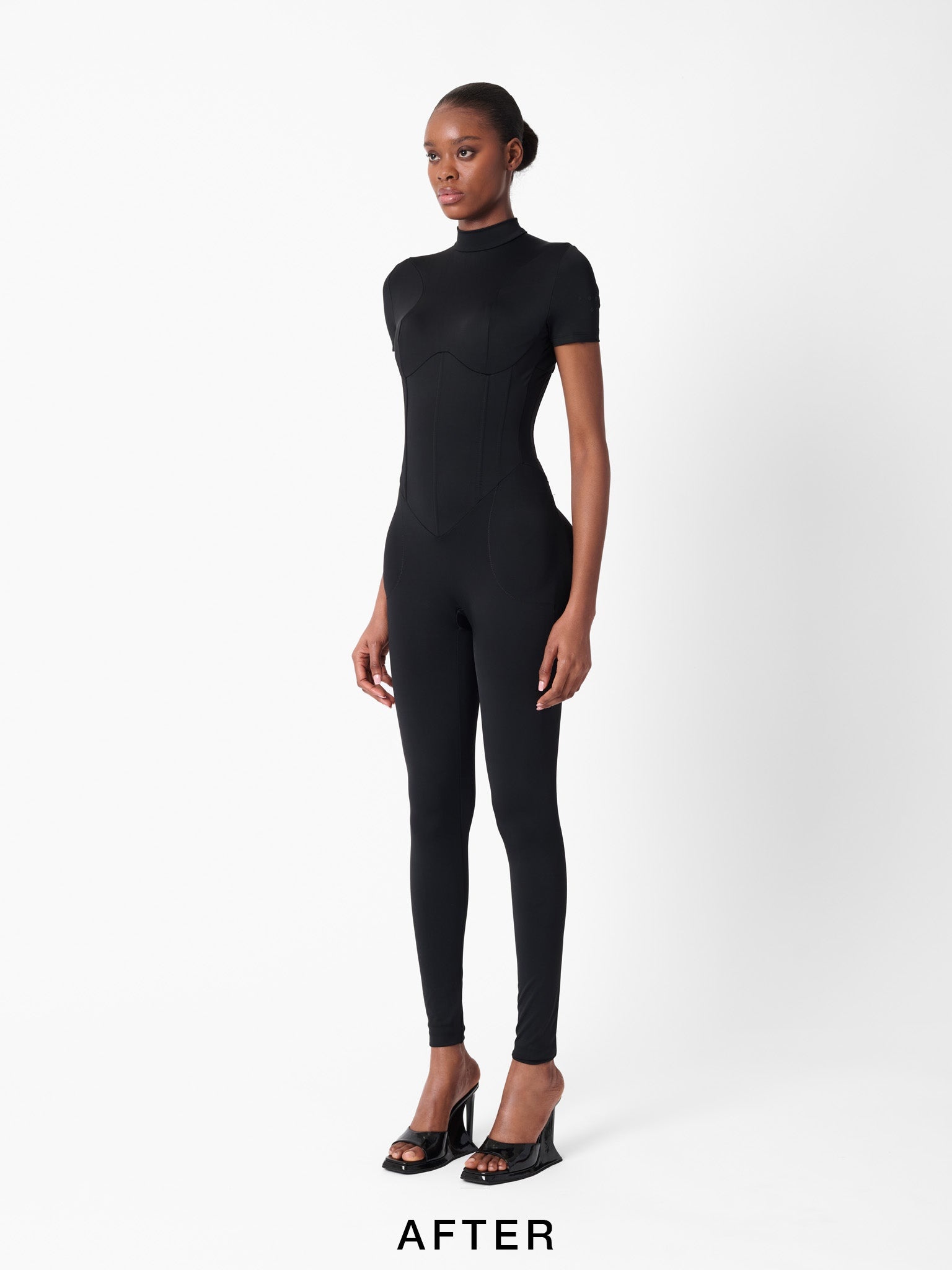 ALRITE LOVE PADDED JUMPSUIT BLACK - 12