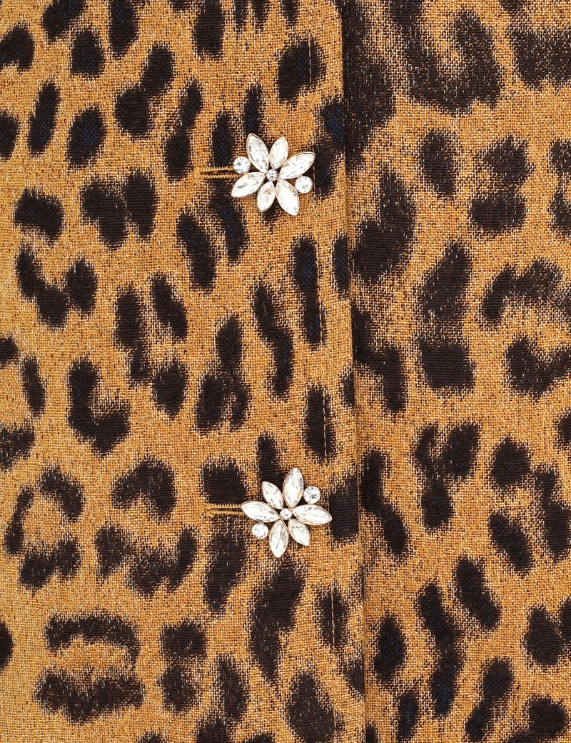 CRUSH JACQUARD BARREL COAT 6