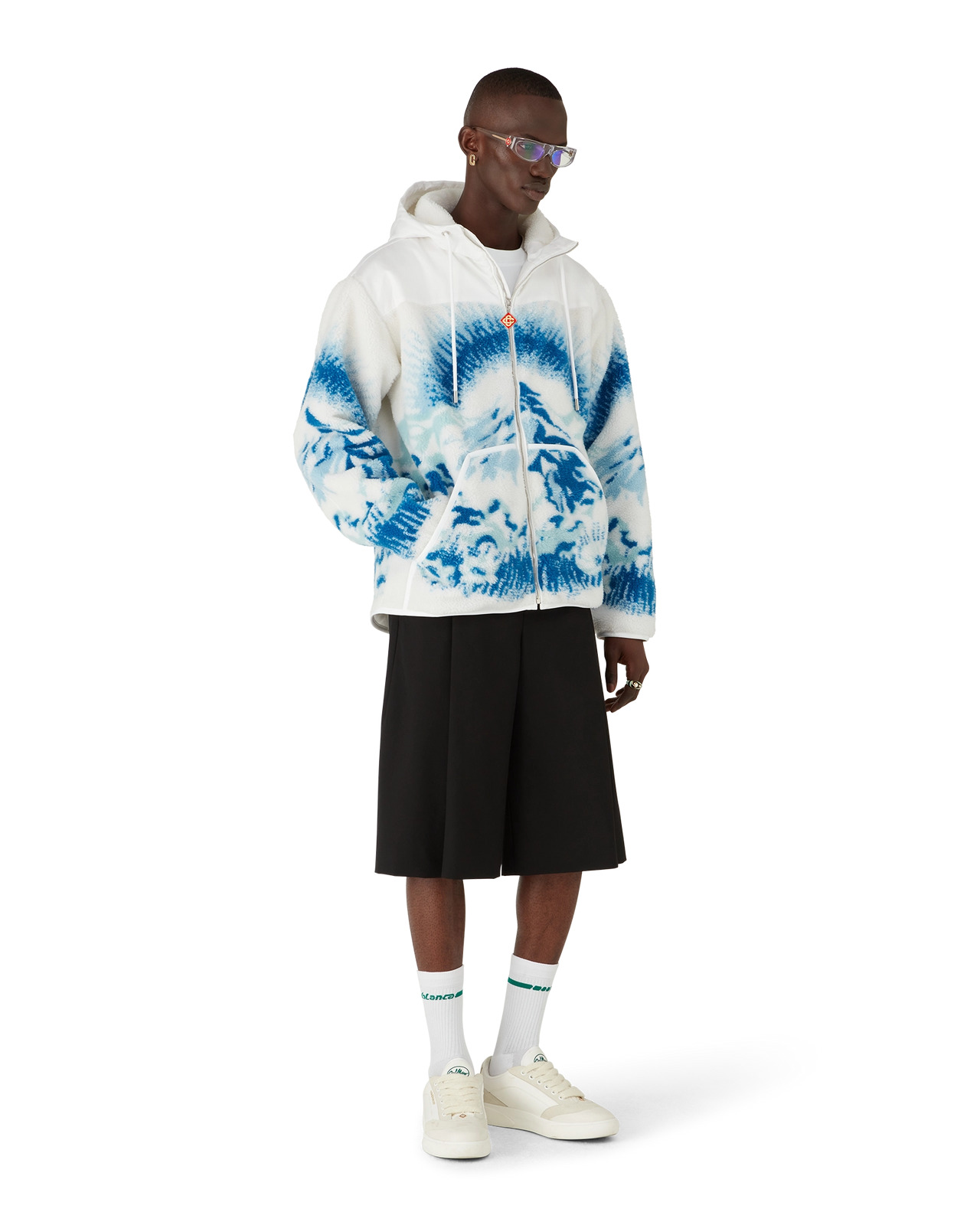 Ski Landscape Fleece Jacket | Casablanca Paris - 2