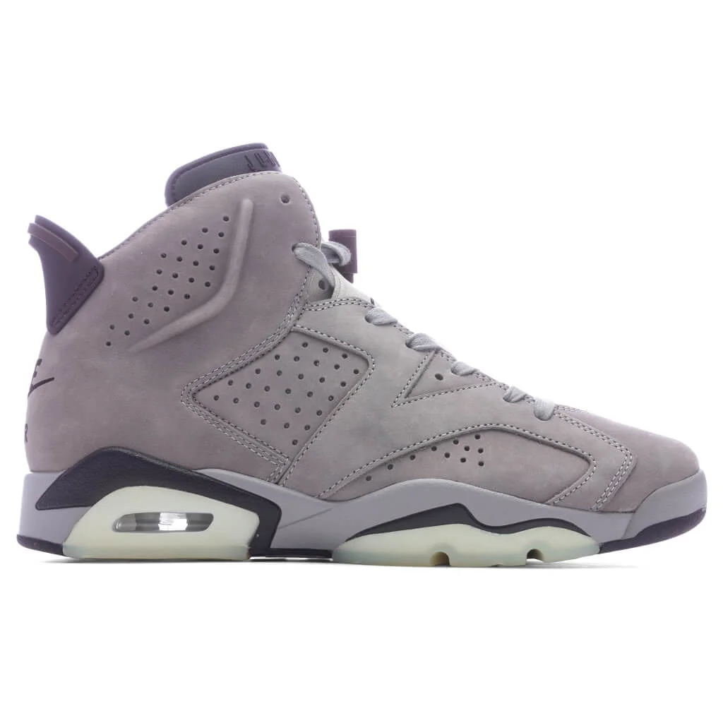 A MA MANIÉRE X AIR JORDAN 6 RETRO 'SMOKEY MAUVE' - VAPOR MAUVE/BURGUNDY ASH/FOSSIL STONE - 1