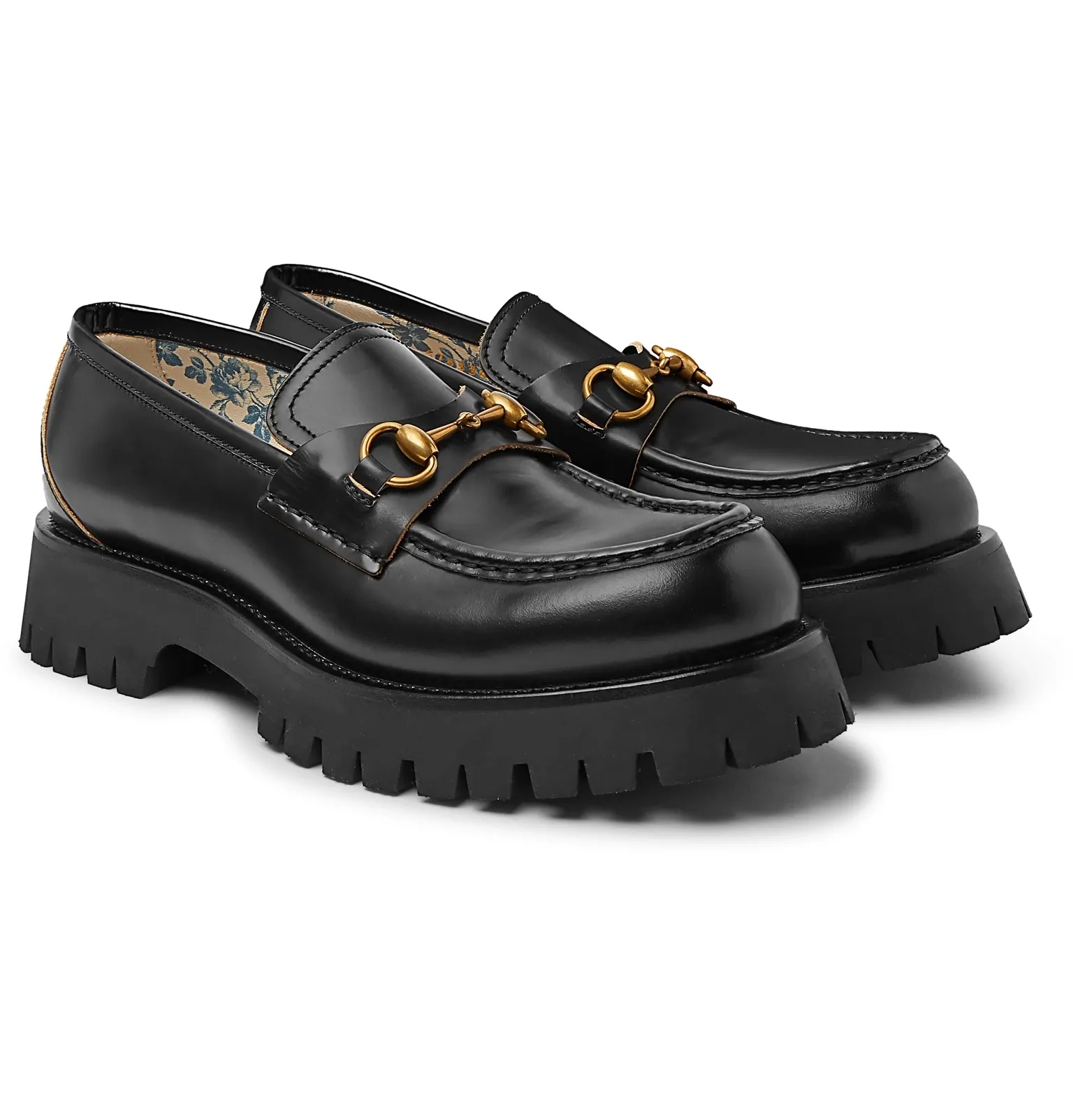 Horsebit Leather Loafers - 10