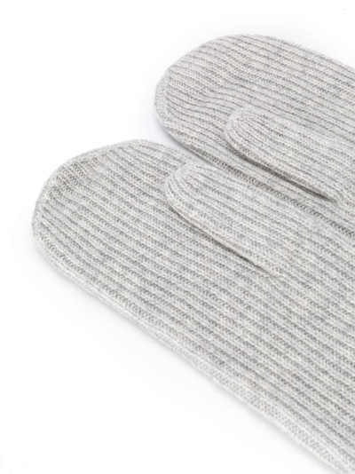 Isabel Marant ribbed knitted mitts outlook