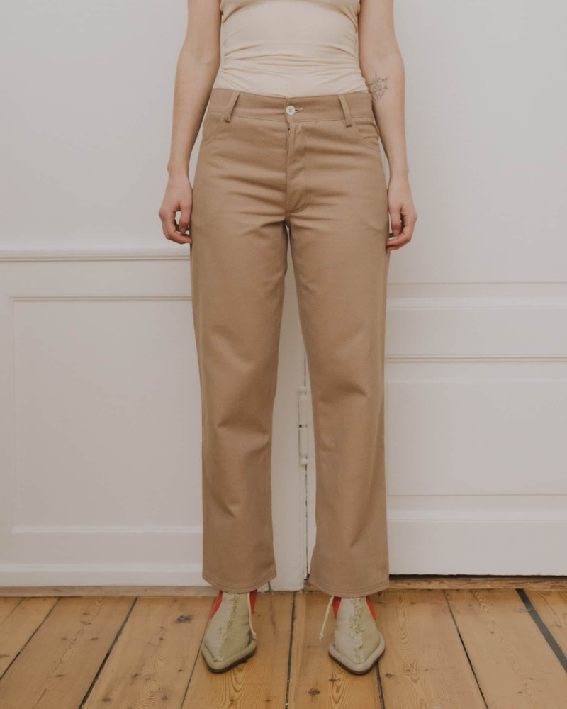 BASERANGE Indre Pants - Organic Cotton Twill outlook