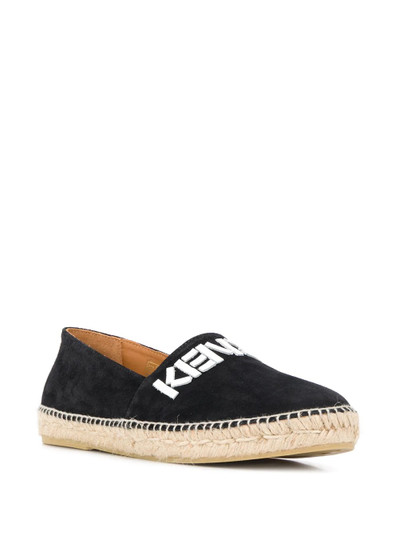 KENZO logo appliqué espadrilles outlook