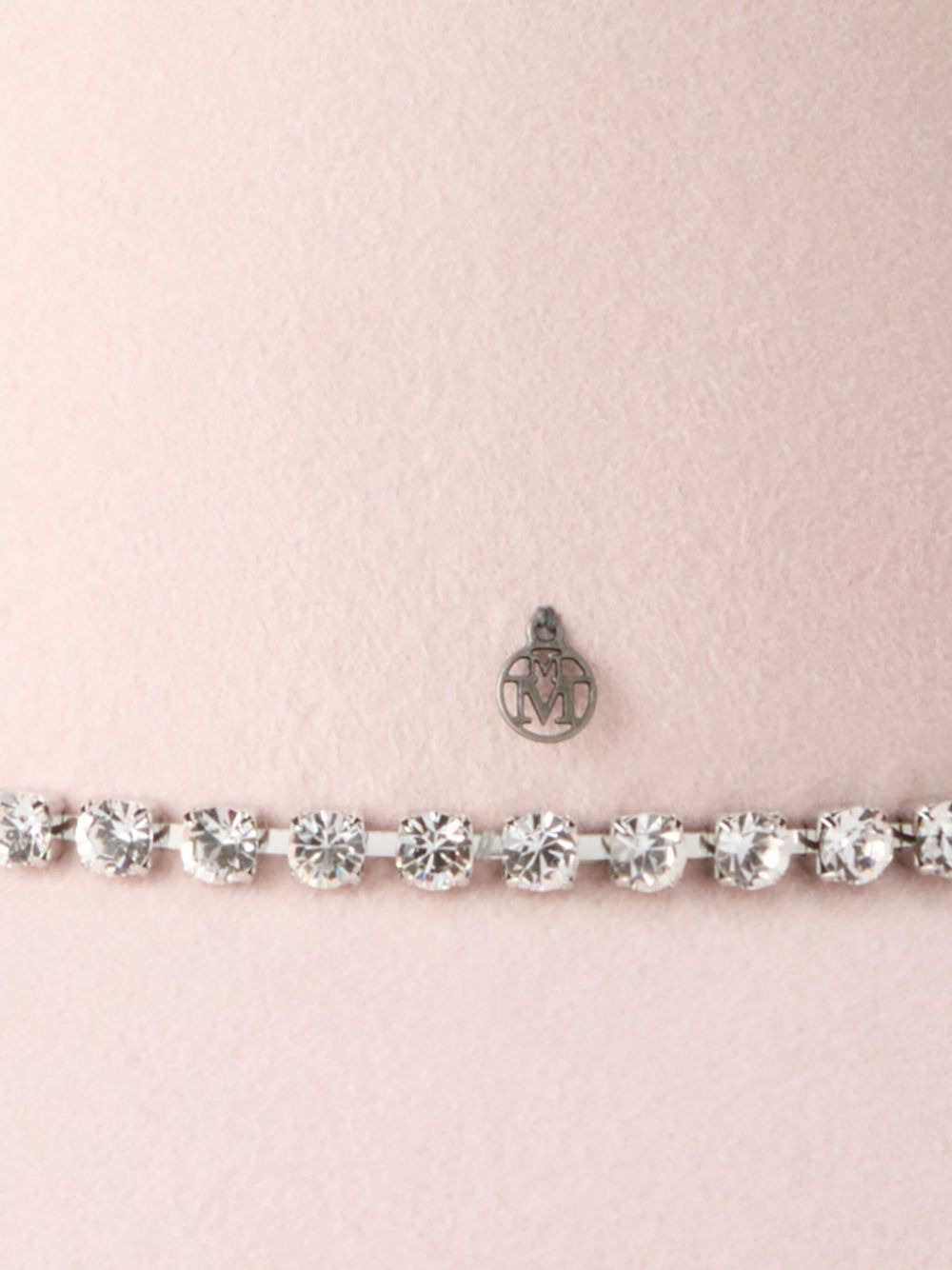 rhinestone-embellished hat - 3