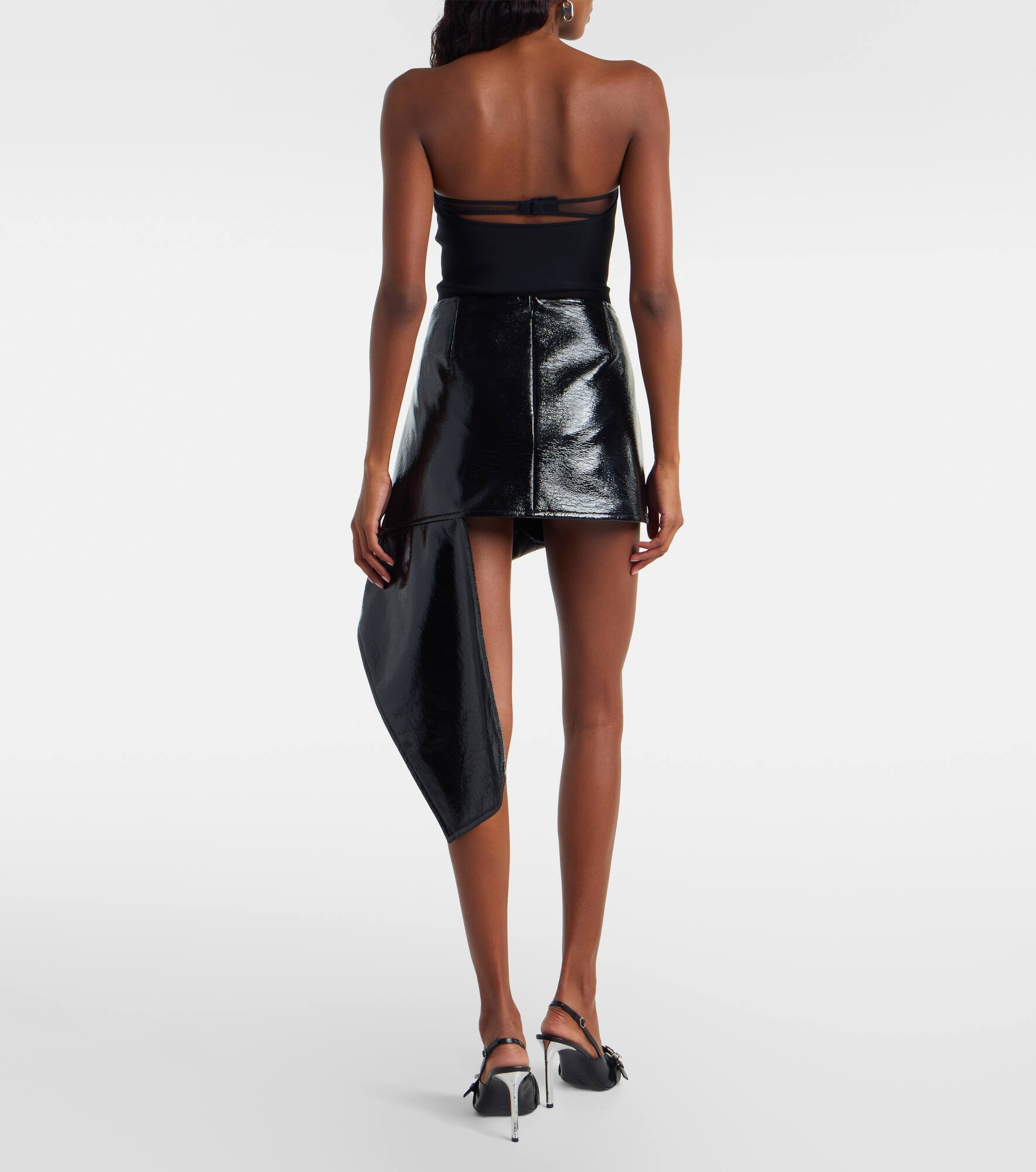 Asymmetric miniskirt - 3