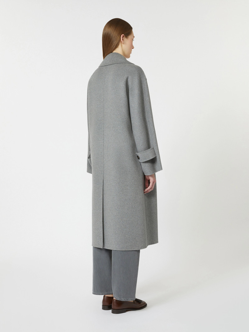 ZOE Single-breasted wool coat - MEDIUM GREY 4