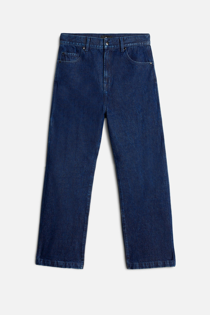 WIDE LEG PANT in Utility Denim 1