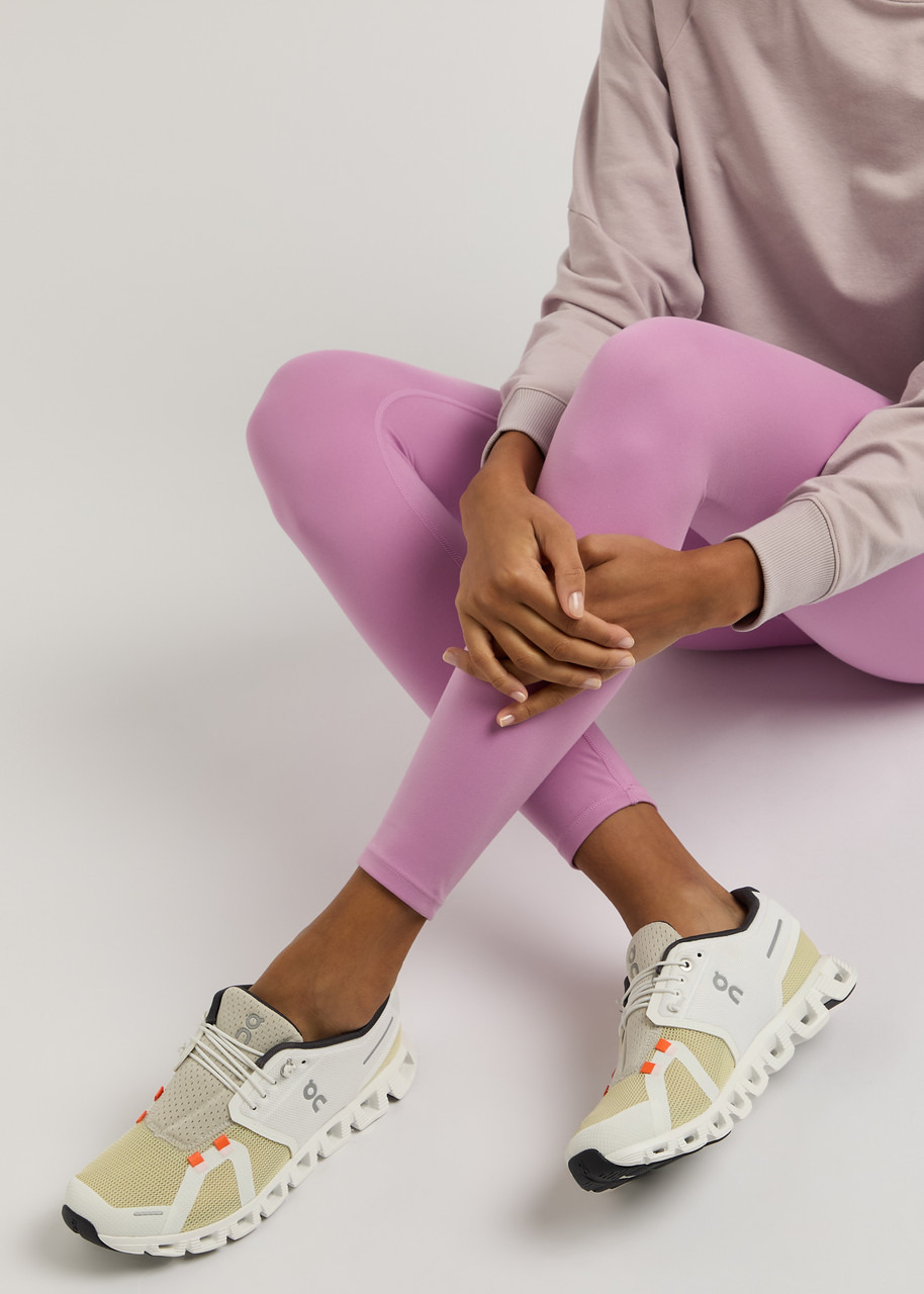 Cloud 5 Push panelled mesh-knit sneakers - 5