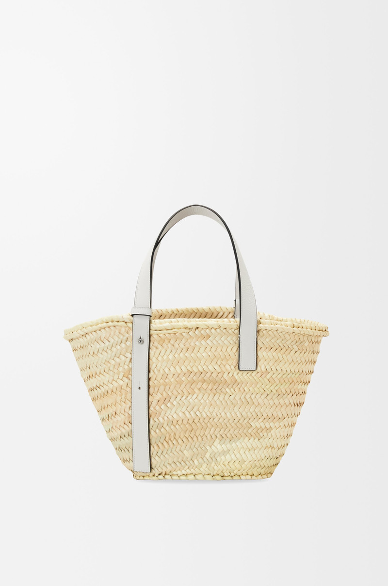 BASKET In PALM LEAF/CALF 4