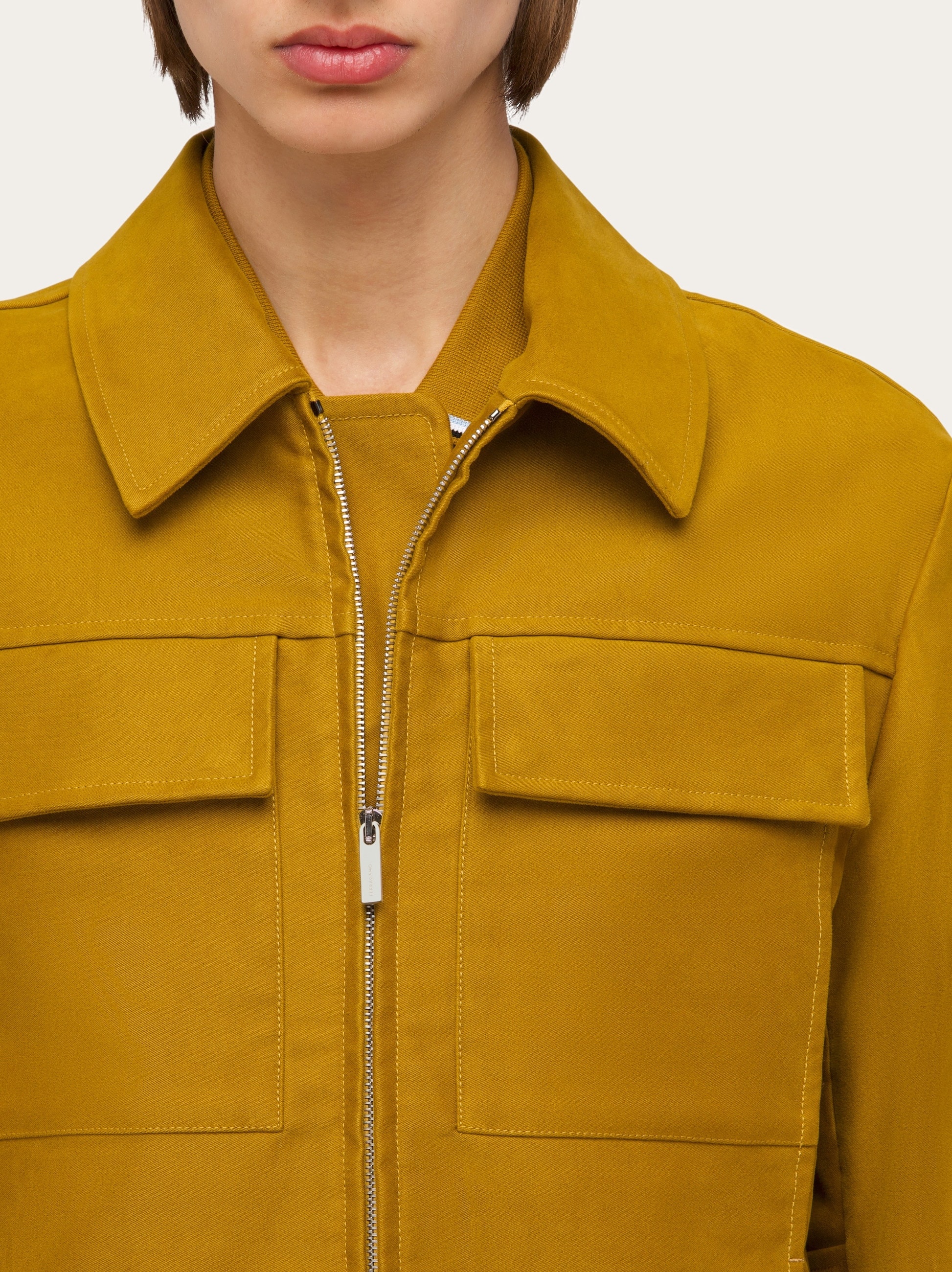 Blouson with applied pockets - 4