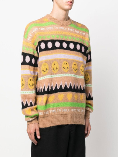 Joshua Sanders Wool blend striped sweater outlook